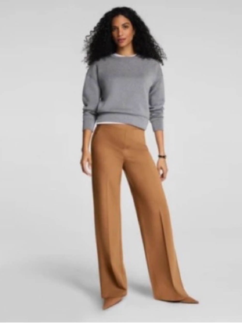 SPANX PerfectFit Ponte Pant Wide Leg Pants Size Small